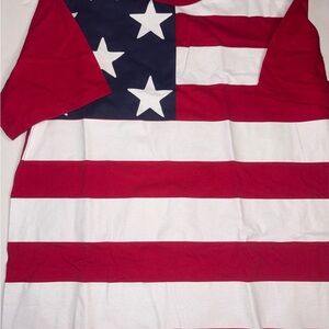 Patriotic Stars and Stripes Kids Tee